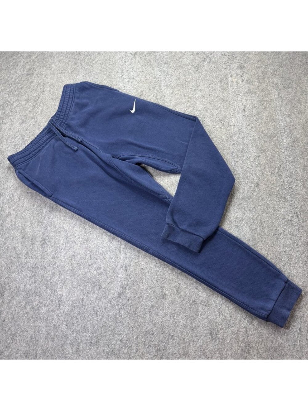 Nike Sportswear Club Fleece Joggers Men M Blue 826431 Tapered 28" Sweatpants